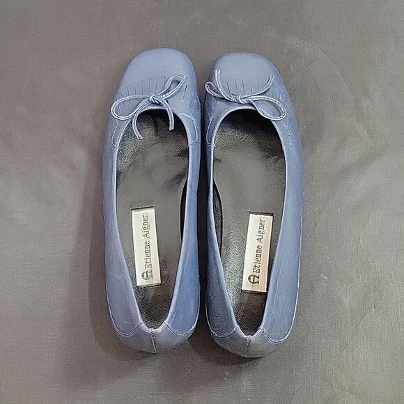 BRAND NEW ETIENNE AIGNER ROUND TOE SLIP-ON WOMEN"S FLAT SHOE - Picture 5 of 13